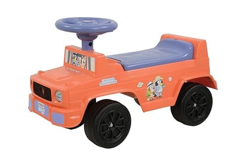 Image of Bluey Ride On Toy Truck 4x4 | Ages18 Months+ Old 1yrs Boys or Girls | Officially Licenced Sit Ride Foot to Floor | Lorry Van Car