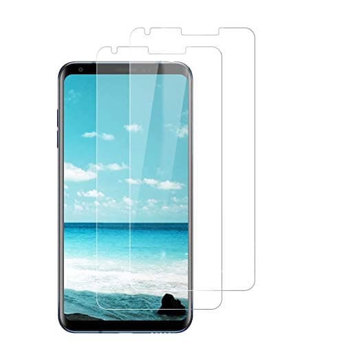 Image of E-Hamii [2-Pack] Tempered Glass Compatible with LG V30,9H Screen Protector Film[Scratch Resistant,High Definition,Bubble Free]2.5D Double Defense For LG V30