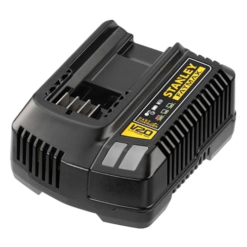 Image of STANLEY FATMAX V20 4A Fast Charger, 18V, SFMCB14-GB