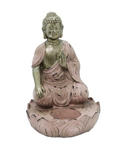 Image of Buddha Sitting T-Light Holder