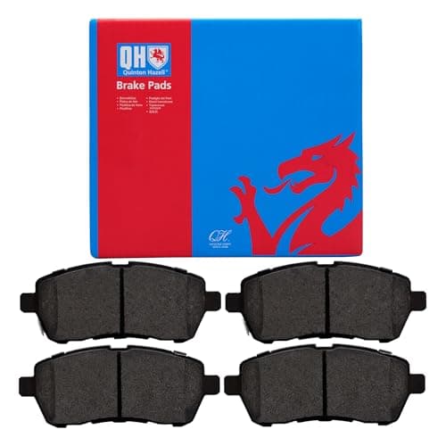 Image of Quinton Hazell Brake Pad Set - 4 OEM Quality Direct Fit Replacement Brake Pads for Single Axle - Front - BP1637
