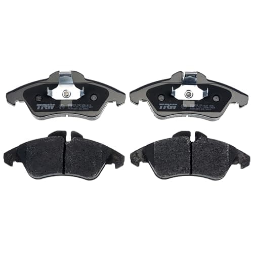Image of TRW GDB1220 Brake Pad Set of 4 for Mercedes-Benz Sprinter 3-T Van (B903) 1995-2012 Front Axle and Other Vehicles