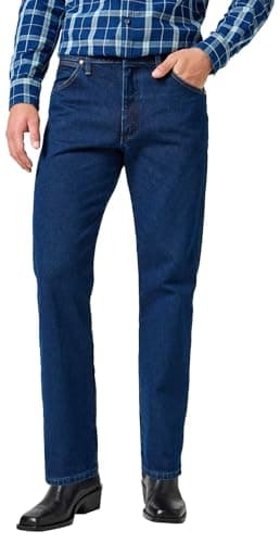 Image of Wrangler Herren Jeans 13MWZ, Original Regular Bootcut Fit, Straight Leg, DARK STONE, 36W / 30L