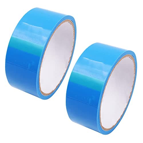 Image of ANCLLO 2 Pcs Super High Tensile Bicycle Rim Tape 10m x 35mm Vacuum Inner Tube Sealing Tape Bike Tire Tubeless Rim Strip Protection Cushion Band for Road Bike MTB (Blue)