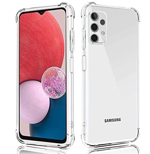 Image of KP TECHNOLOGY Galaxy A13 Case, Samsung Galaxy A13 Clear Case With Reinforced Corners, Drop Protection Soft TPU Bumper Phone Case for Samsung Galaxy A13 (Clear)