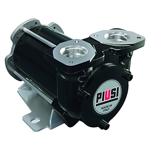 Image of PIUSI Simple Diesel Transfer Pump Self-priming with 12V Pallet, Flow Rate 50 liters/minute with Flanged Connection | BP3000 F00342000