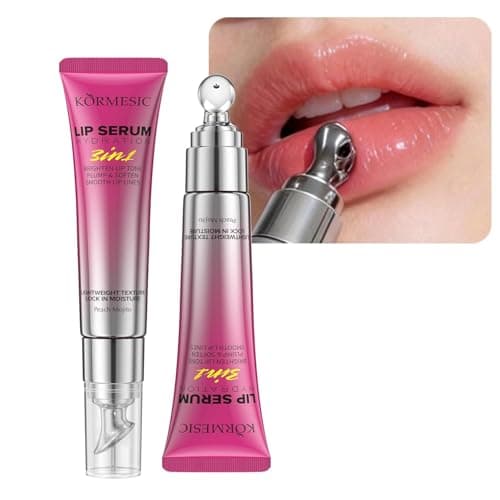 Image of Tinted Lip Serum Lip Gloss, Sheer Shimmer High Lipgloss Glaze (# Peach Mojito)