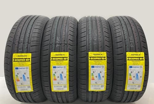Image of 4 X 195 55 16 ECOPRO 99 91V XL EXTRA LOAD TYRES 195/55R16 M+S AMAZING C C RATED LABEL 1955516 TYRES