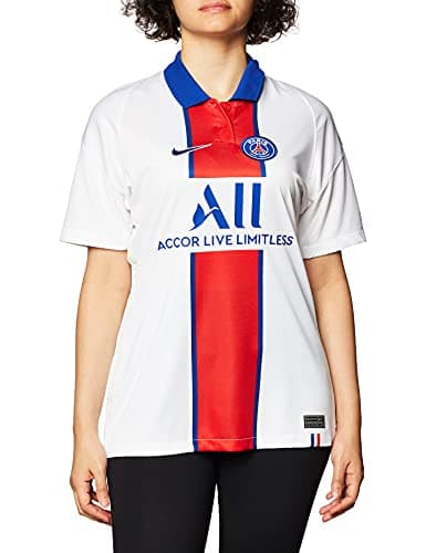 Image of NIKE 2020-2021 PSG Womens Away Football Soccer T-Shirt