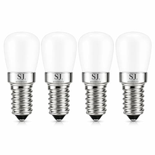 Image of 1W E14 SES Mini LED Bulbs White 2800K | Small Edison Screw E14 LED Lamp | Halogen Replacement for Fridge, Microwave, Cooker Hood, Sewing Machine, Pygmy Bulb | Energy Class E | AC 220-240V - 4 Pack (4)