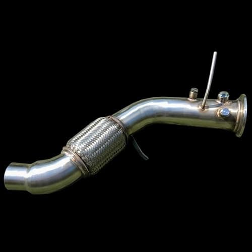 Image of Malian Exhausts Decat Exhaust for BMW E60, Tailpipe