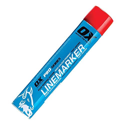 Image of OX 750ML Permanent Line Marker Spray, Red