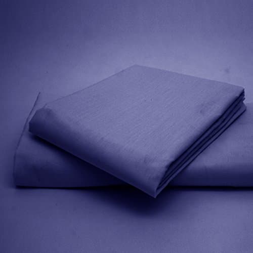 Image of Artistic Fashionista Luxury EASYCARE Non - Iron Plain Dyed POLYCOTTON FLAT SHEET (Sky Blue, King Size)