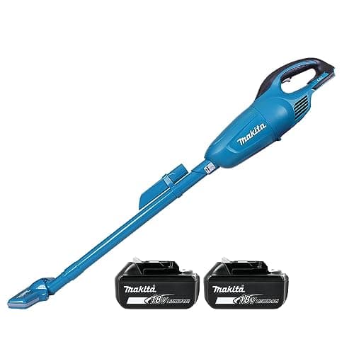Image of Makita DCL180 18V Portable Vacuum Cleaner with 2 x 6.0Ah Batteries