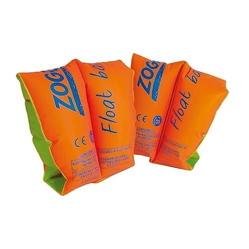 Image of Zoggs Swimming Aid Children's Float Arm Bands - Orange, 6-12 Years, 25-50 kg, (301208)