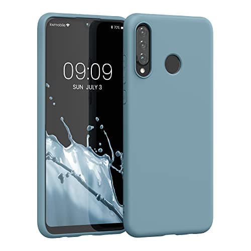 Image of kwmobile Case for Huawei P30 Lite Case - Soft Cover - Shockproof TPU Material - Wireless Charging - Arctic Night