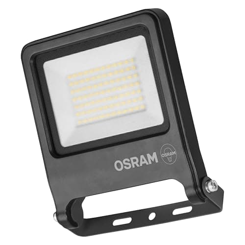 Image of OSRAM Endura Flood PC 50W LED floodlight, 4000K Cool White, 5000 lumens, IP65 floodlight for Large Areas, Recycled Aluminum, 100 lm/W Efficiency