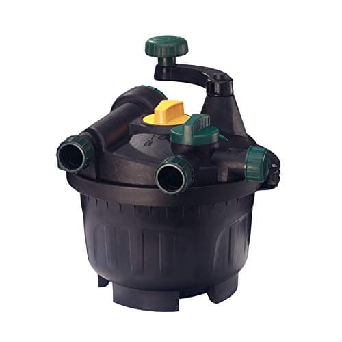 Image of Blagdon Clean Pond Machine, Easy Clean Foam Free Pressure Filter, with UV Clarifier Light, Chi Media, Mechanical & Biological Filtration, Turn to Wash Clean Hands System, for Ponds up to 10,000 Litres