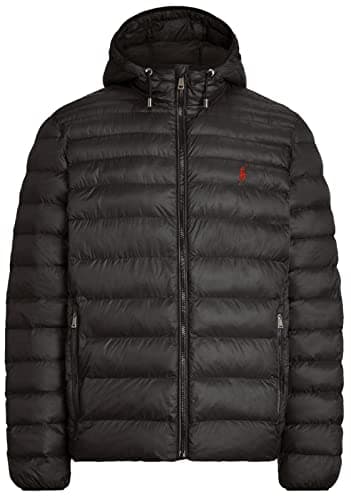 Image of Polo Ralph Lauren Men's Lightweight Bleeker Down Jacket, Polo Black., XL