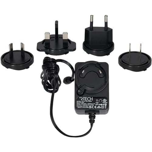 Image of R-TECH 857066 AC/DC Adapter 12vdc 1amp Multi Head