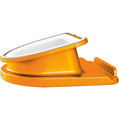 Image of Leitz Rotating Desk Stand for iPad/tablet PC, Wow Range 62741044 - Metallic Orange