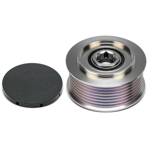 Image of Frankberg Alternator Freewheel Clutch Pulley 7 grooves with cap Diesel Compatible with CR-V III RE CR-V II RD Civic VIII Hatchback Accord VIII Replace# 31100RBDE02