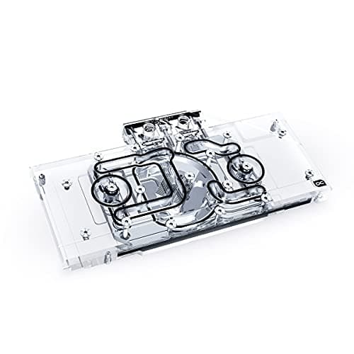 Image of Alphacool Eisblock Aurora GPX-A Radeon RX 6700XT Reference mit Backplate - Acryl + Nickel