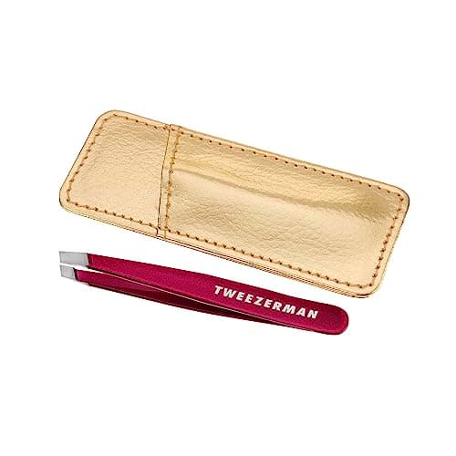 Image of Tweezerman Celestial Fuchsia Mini Slant with Case