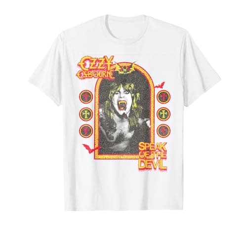 Image of Ozzy Osbourne – Speak of The Devil Ringer T-Shirt