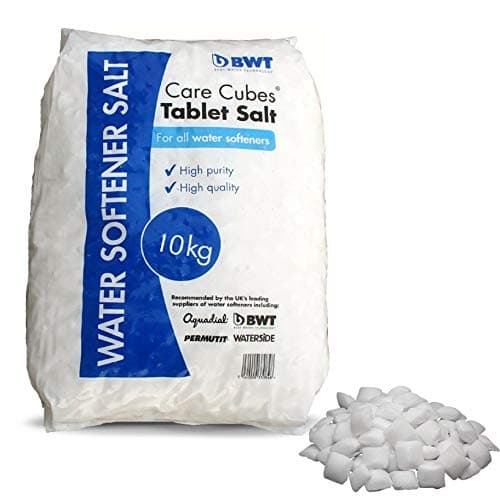 Image of BWT Cure Cubes Water Softener Salt Tablets 10kg Bag - 10TAB Food Grade Salt