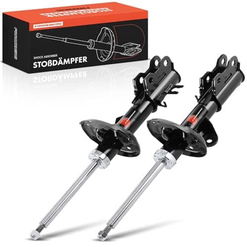 Image of Frankberg 2x Shock Absorber Strut Front Left Right 560mm Gas pressure Compatible with Mokka/Mokka X J13 2012-2025 Trax 2012-2025 Replace# 344912, 344908