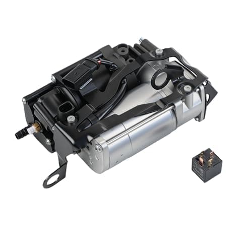 Image of Air Suspension Compressor Pump with Bracket & Relay Fit for Mercedes-Benz C/E Class W205 S205 C205 W213 S213 2133200104