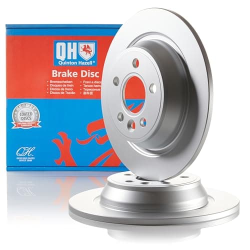 Image of Quinton Hazell Brake Disc/Rotor | Single Disc | Rear | 5 Bolt Holes | Solid | BDC5561