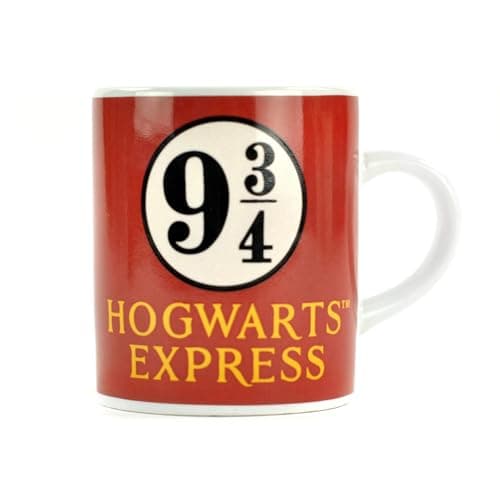 Image of Half Moon Bay | Harry Potter | Hogwarts Express (Platform 9 3/4) | Espresso Cup 110ml | Officially Licensed | Shot Cup | Fathers Day Gift