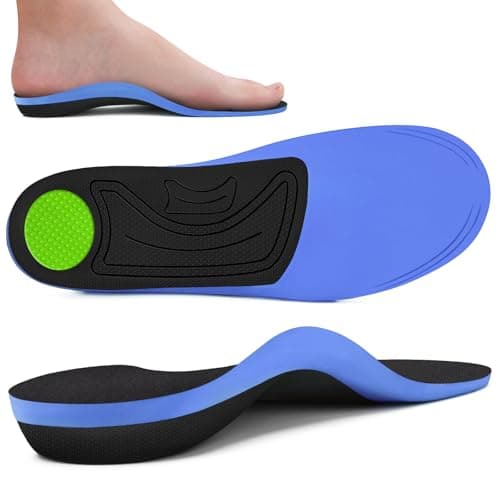 Image of Orthotic Insole,Arch Support for Insole,Plantar Fasciitis Insole,Trimable Size,for Over Pronation,Metatarsalgia,Flat Feet,Heel Pain, Insoles for Men and Women (S (UK W'S5.5-6.5,EU W'S38-40))