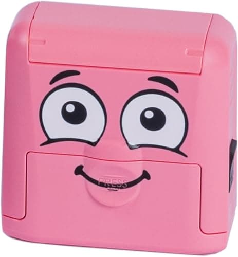 Image of COLOP - COLOP Marky Pink Customizable Child-Friendly DIY Textile Stamp Kit - 1 Set