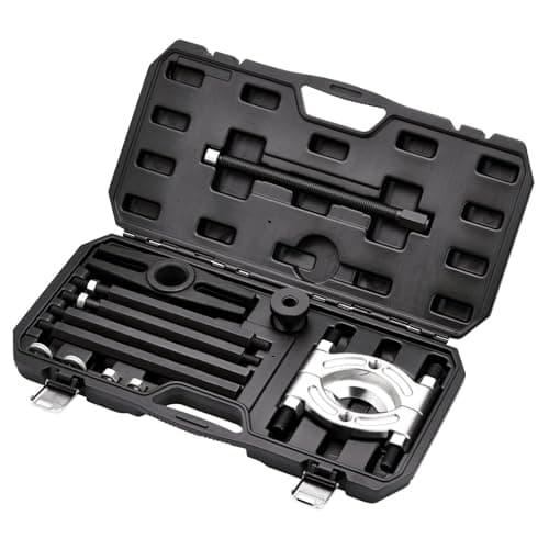 Image of Draper 12390 Bearing Separator and Puller Set (8 Piece), Black