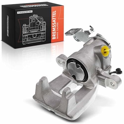 Image of Frankberg Brake Caliper Disc Brake Rear Axle Left Cast Aluminium Compatible with C4 LA LC LR 307 3A/C 307Break 3E 307CC 3B 307SW 3H 3E/3H Replace# 343658
