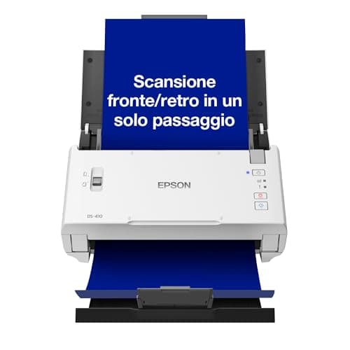 Image of Epson WorkForce DS-410 document scanner B11B249401 (A4, 10Bits, 600 dpi, USB, ADF, Duplex)