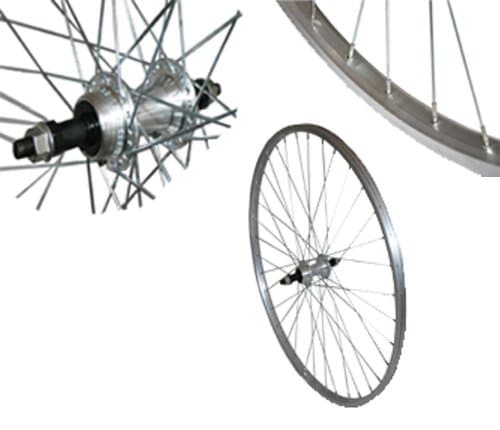 Image of 26x1.75" Alloy Mountain Bike REAR Wheel 36 Hole ScrewOn fits Shimano Freewheels Bike part