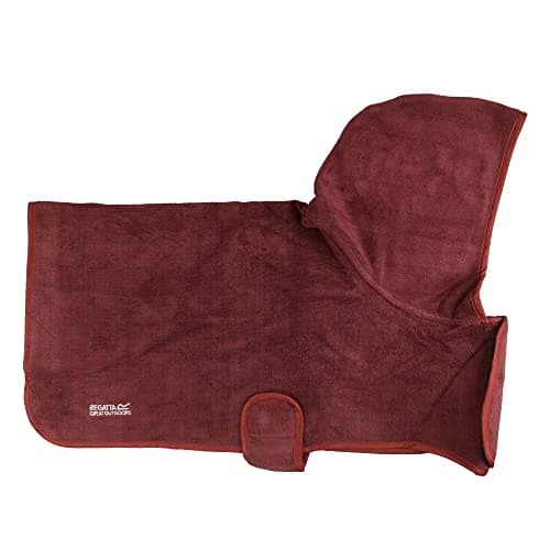 Image of Regatta Dog Drying Coat (S) (Claret Red)