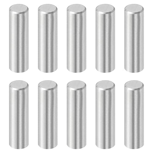 Image of sourcing map 10 Pcs 1/4x3/4" Dowel Pins, Bearing Steel Cylindrical Dowel Pins Shelf Support Peg Pin Rod Fasten Elements Metal Shelf Pegs