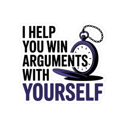 Image of Hypnotist Resolution Sticker - Internal Peace Maker Vinyl Decal for Hypnotists, Self-Conflict Healers (3" × 3")