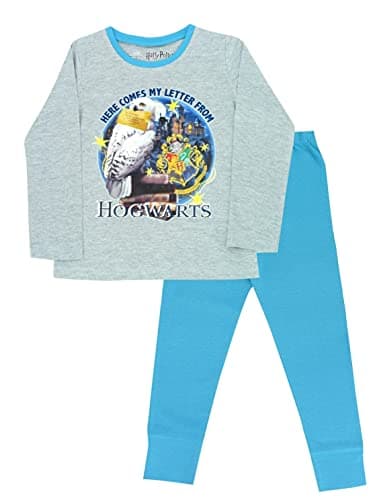 Image of Harry Potter Letter Girls Pyjamas 5-6 Years Multicolor