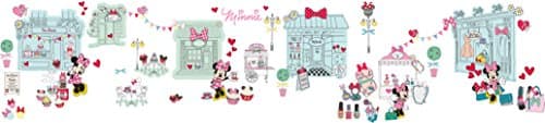 Image of Minnie Mouse Tell a Story with Me Scene Wall Sticker, Pink