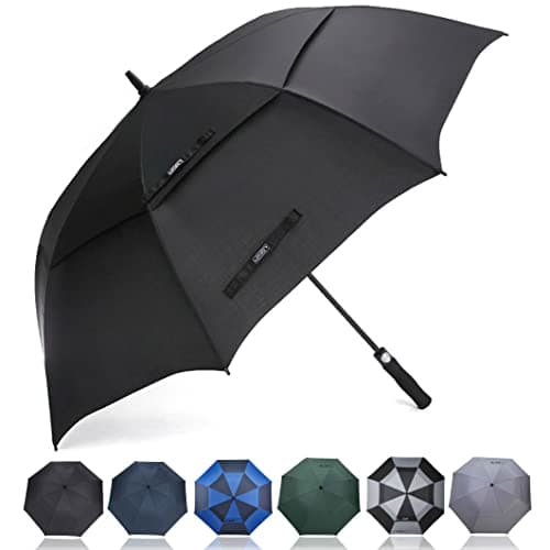 Image of G4Free 55/63/69/72/80 Inch Golf Umbrella Windproof Double Canopy Extra Large Plus Size Automatic Open Waterproof Umbrellas