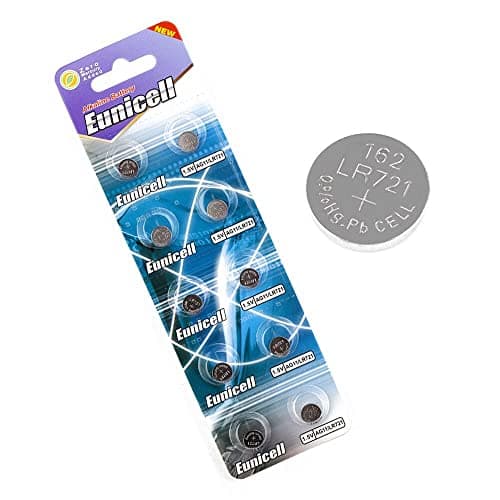 Image of 10 x AG11 Alkaline button cell batteries - G11 LR58 LR58SW LR721 LR721SW SR721W 361 362 type