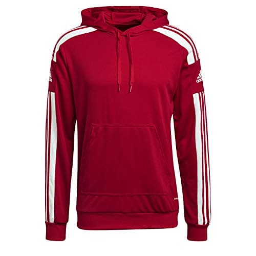 Image of adidas Men's Squadra 21 Hoodie Team Power Red / White, S