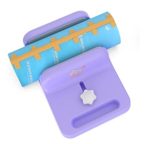 Image of MiLefo Adjustable Tumbler Clamp for Sublimation, Cup Cradle for Crafting Tumblers, Sublimation Cup Holder Clamp for 20oz 30oz Cups, Mug Clamps for Sublimation, Tumbler Wrapper (Purple)