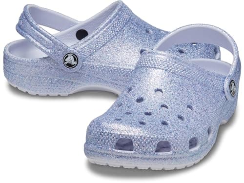 Image of Crocs Girls Classic Ombre Glitter Clog K Unisex Children for Leisure and Sports, 5 Toddler